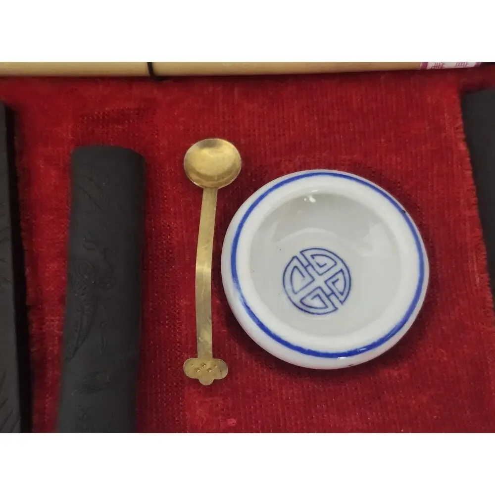 Vintage Four Treasures of the Study Chinese Calligraphy and Painting Boxed Set